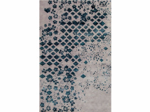 Прямоугольный ковер ручной работы из бамбукового волокна