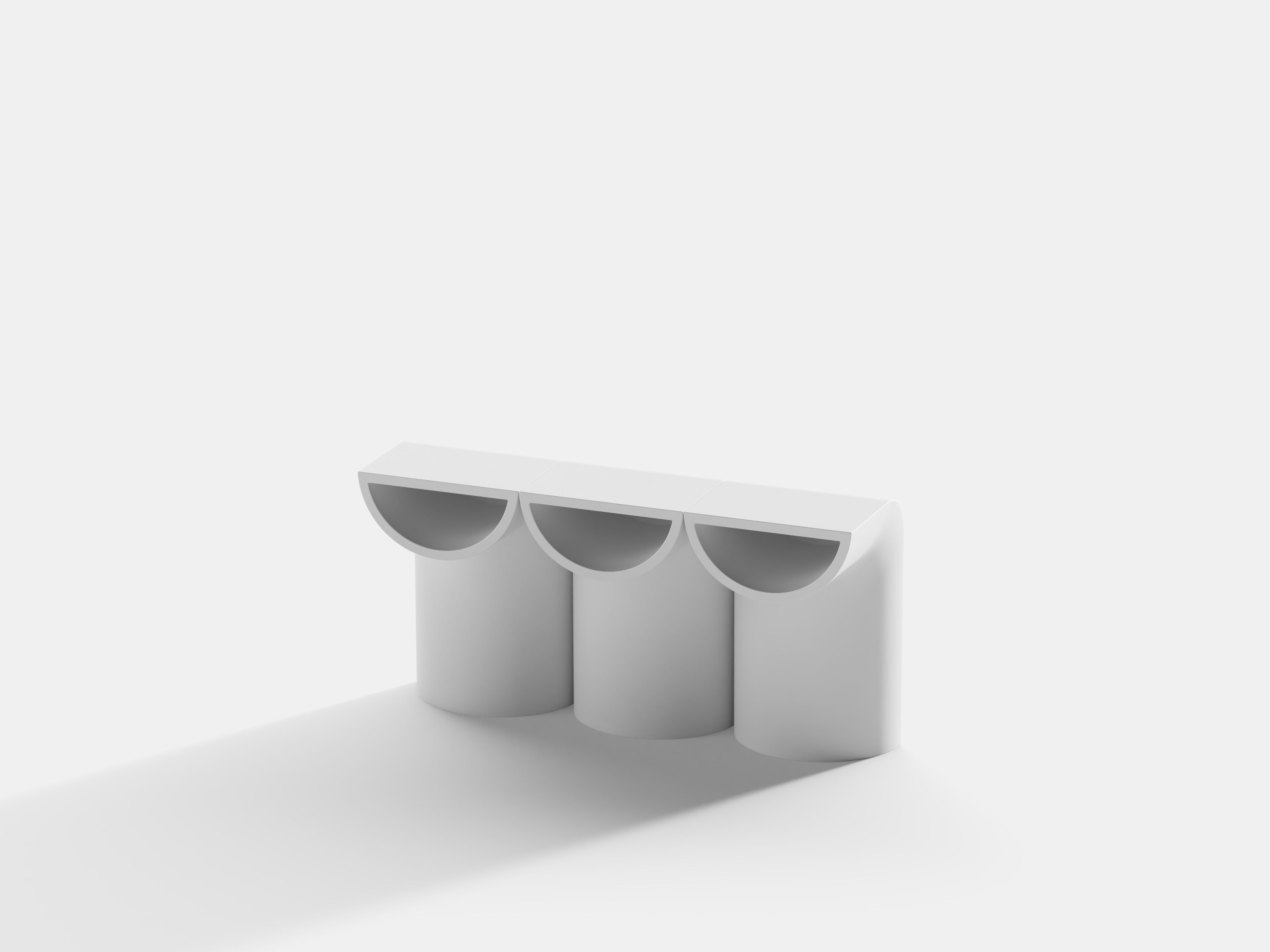 Бетонная скамья PULKRA Anthos ARCH-00091228 - Вид №1