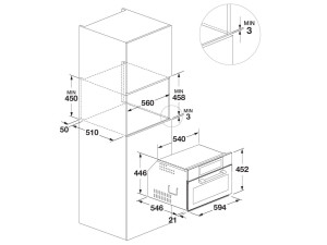 Встраиваемая микроволновая печь с электронным управлением