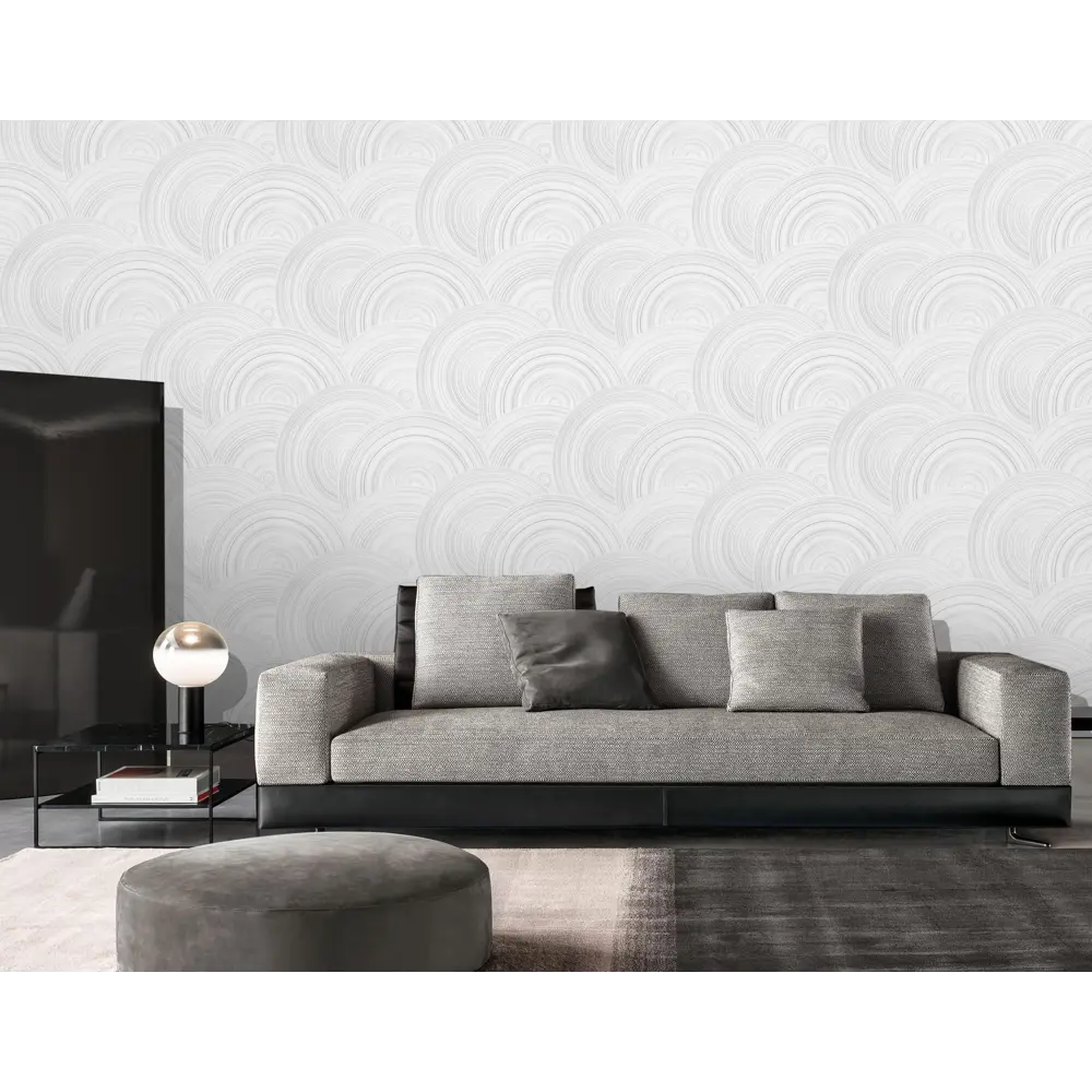 Обои флизелиновые A.S. Creation Рондо серые 1.06 м 176421 STLM-2075597 - Вид №3