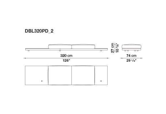 Кожаный диван B&B Italia док ARCH-00106863 - Вид №180
