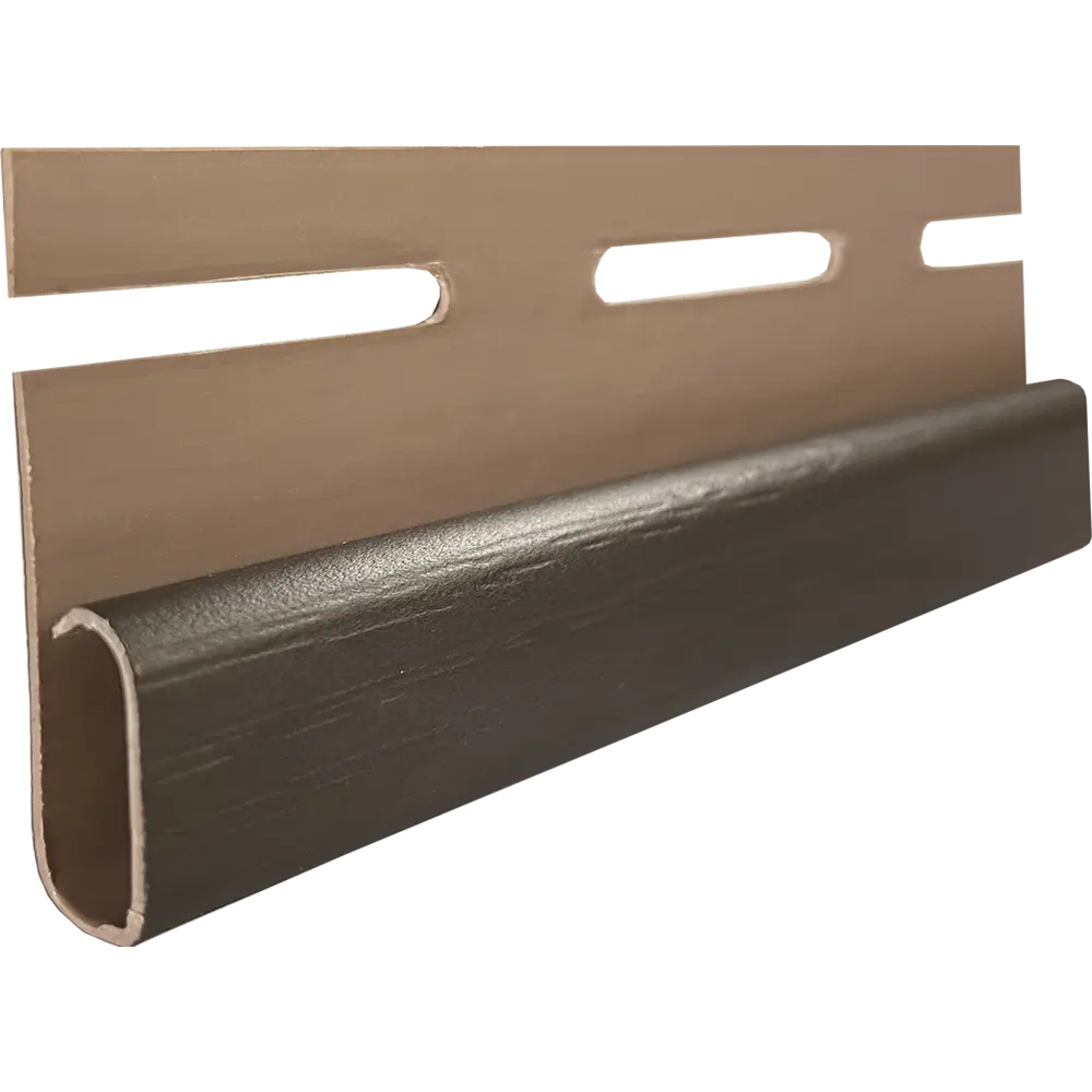 Планка финишная Brauni 3000 мм коричневая Santreyd STLM-2097651