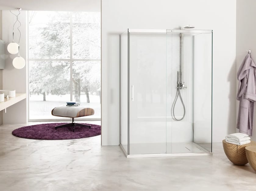 2-местная душевая кабина с раздвижной дверью MEGIUS Solodoccia ARCH-00053320