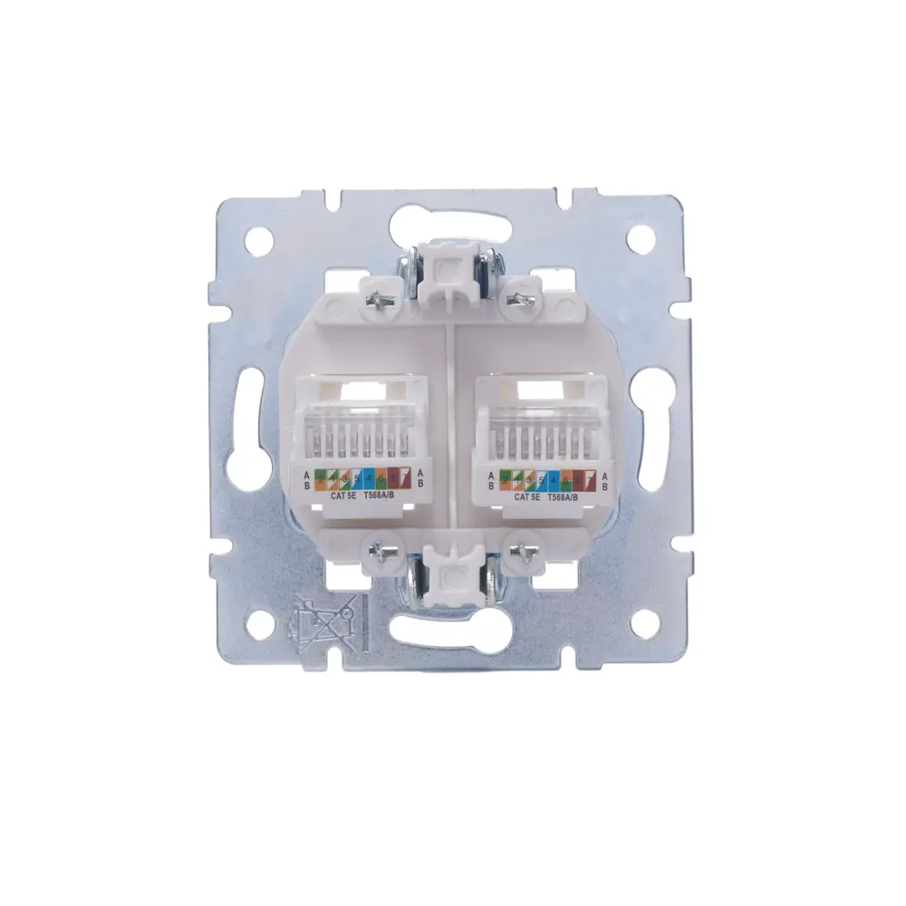 Двойная компьютерная розетка Lezard Vesna для сетевых подключений 84408526 STLM-1575573 - Вид №7