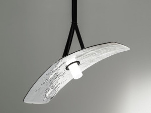 Стеклянный подвесной светильник ручной работы