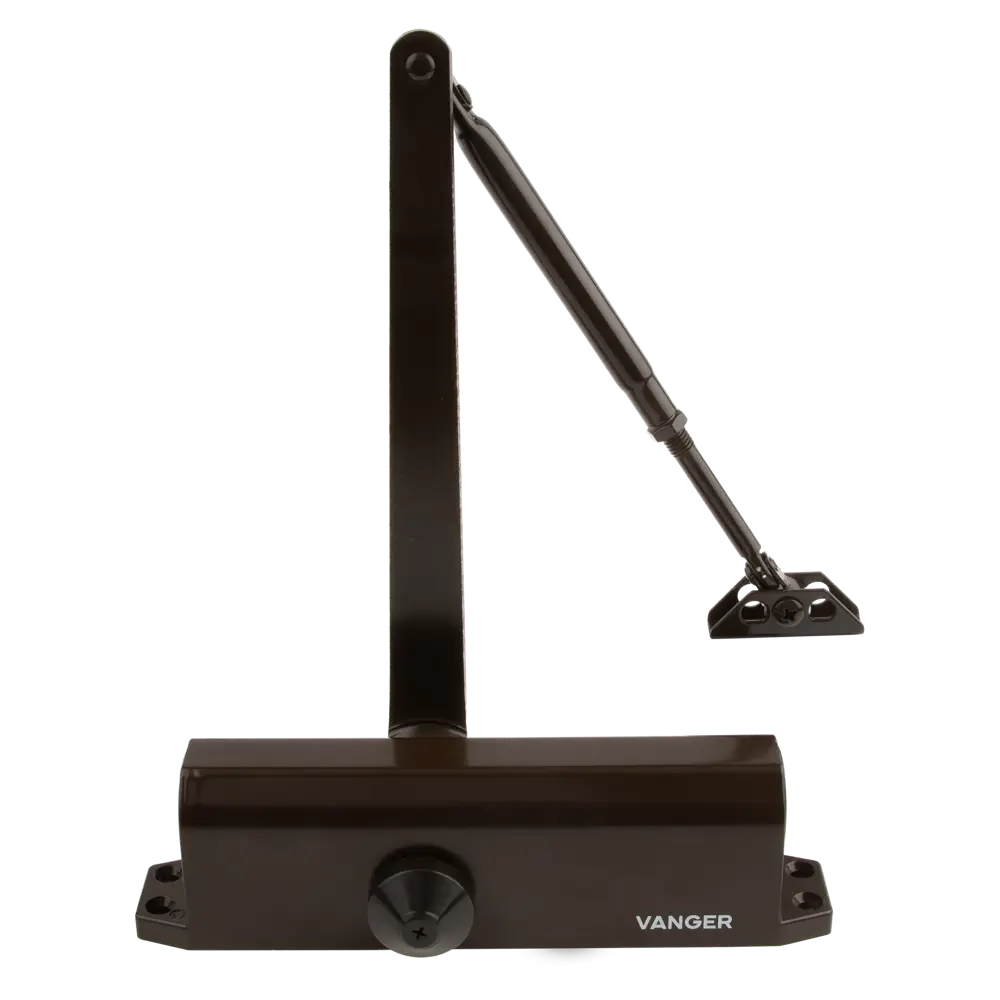 Доводчик дверной Vanger DC-180-BR, 180 кг, металл, цвет коричневый STLM-2084119