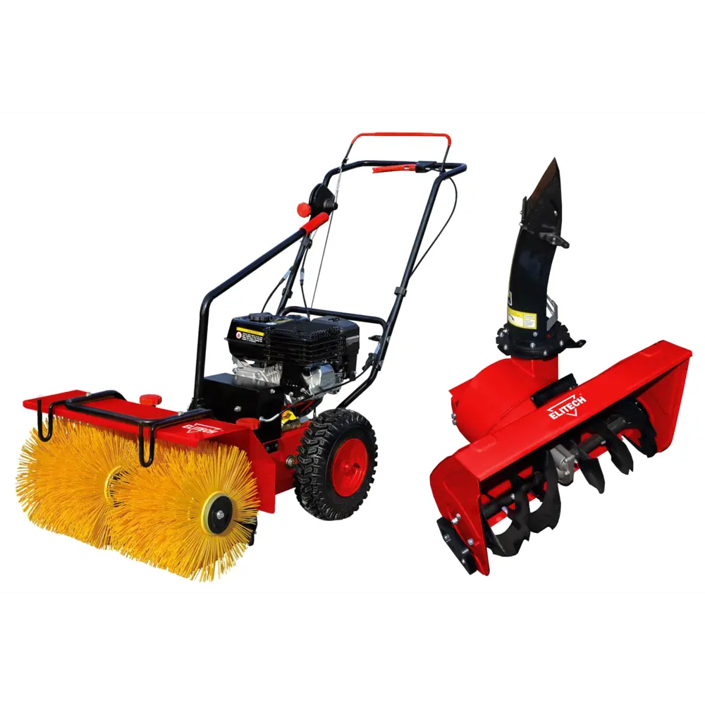 Подметальная и снегоуборочная машина бензиновая Elitech CM 6У2, 56 см 6 л/с STLM-2209065 - Вид №1