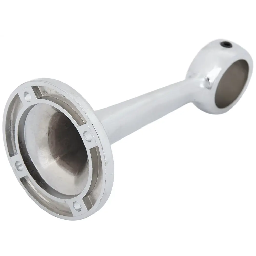 Крепление трубы к стене торцевое усиленное 25 мм, цвет хром PALLADIUM STLM-2109137 - Вид №1