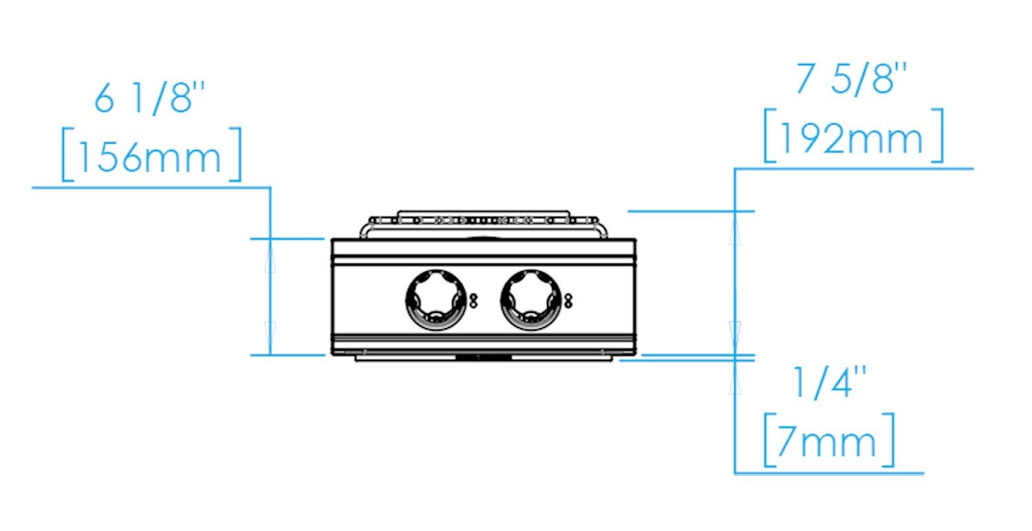 Плита из нержавеющей стали с горелкой Power Wok Kalamazoo K-CKTPD ARCH-00010380 - Вид №1