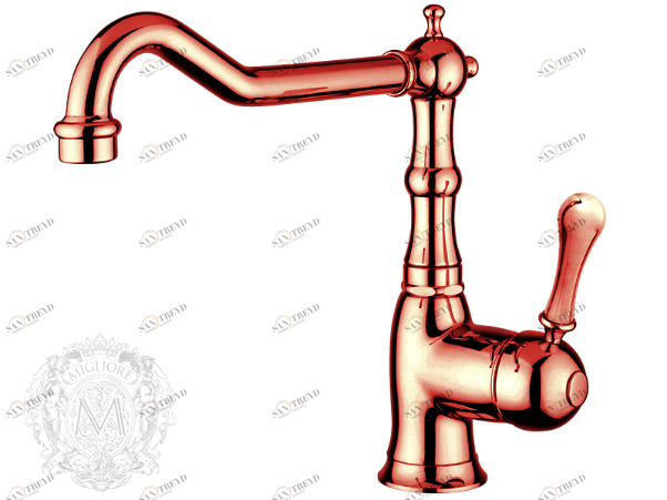 Смеситель MIGLIORE Cucina Team BN.CUC-6982.RA для кухни - медь 