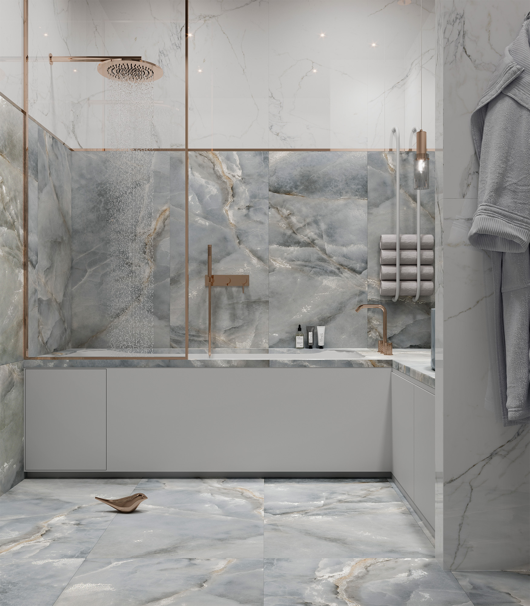 Керамогранит ASCOLI BLUE 60х120 Arcadia Ceramica CR4021-A