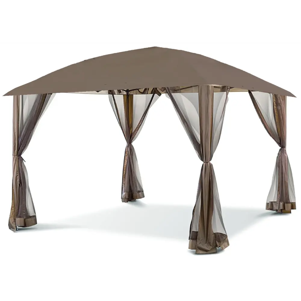 Шатер садовый Green Glade 3х3х2.67 м металл/полиэстер коричневый Santreyd Шатер беседка Green Glade STLM-2202406