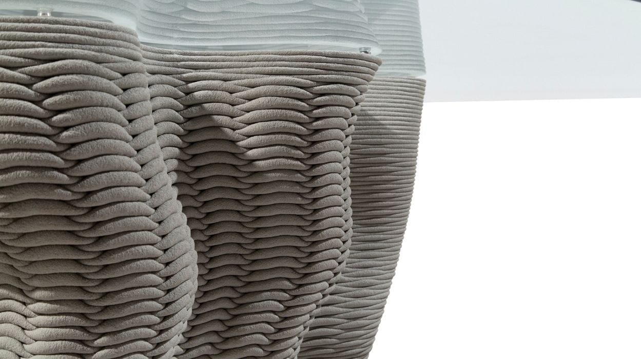 Прямоугольный стол с основанием из цемента 3D печать ROCHE BOBOIS CORAIL ARCH-00141882 - Вид №3