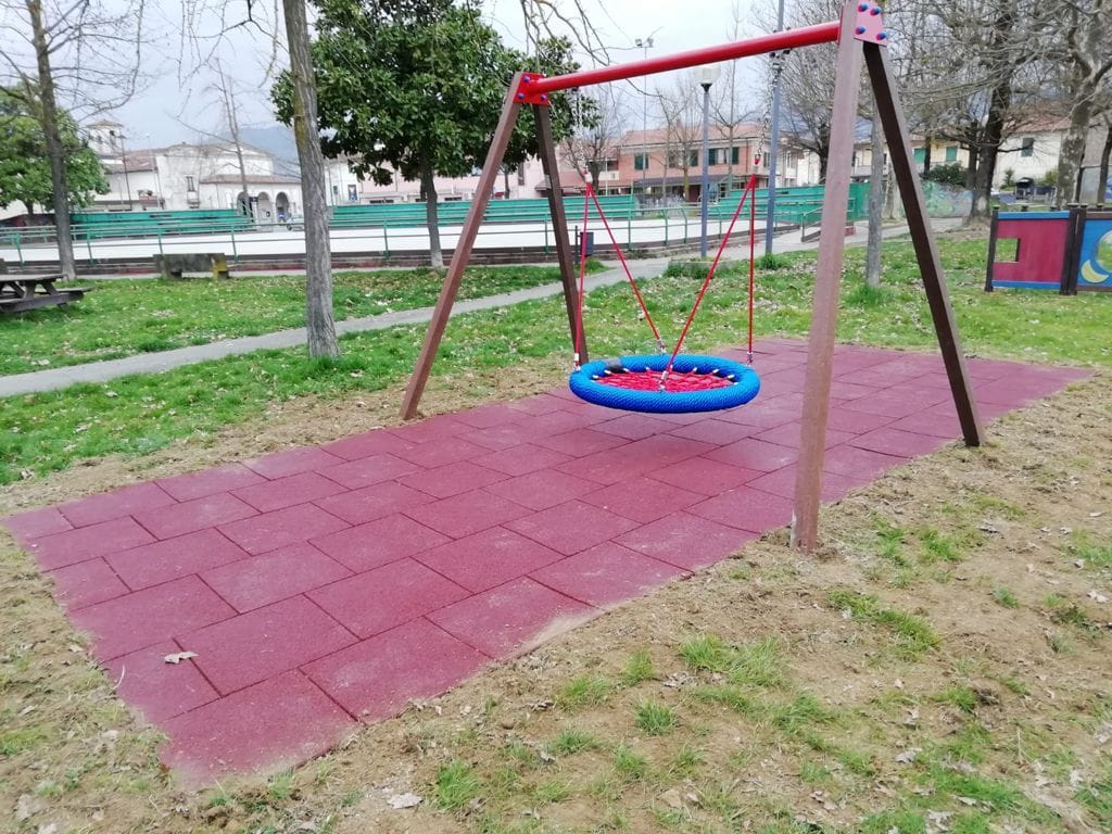 Переработанные пластиковые качели EUROCOMITALIA ALTALENA CESTO ARCH-00130325 - Вид №2