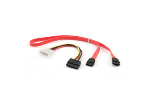 16211517 Комплект кабелей SATA интерфейсный 7pin/7pin и питания 4pin/15pin пакет CC-SATA Cablexpert