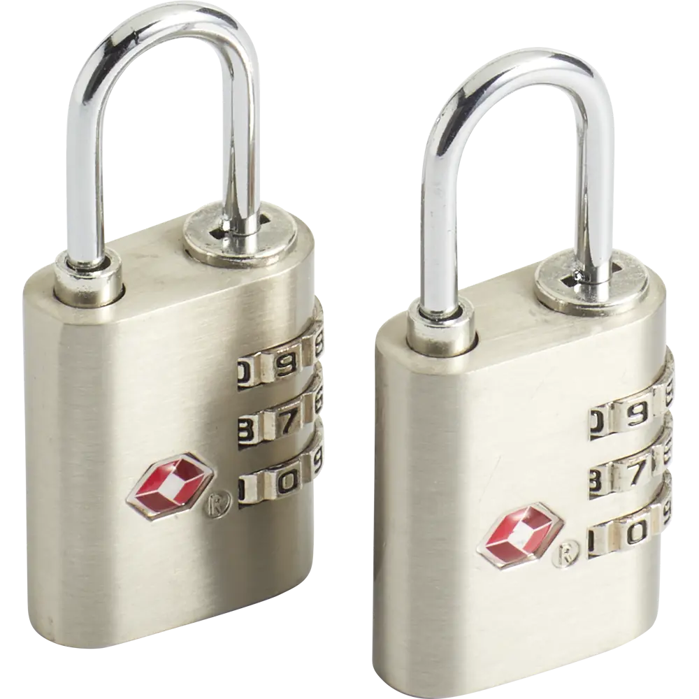 Замок багажный кодовый Standers, 30 мм, ЦАМ/сталь, 2 шт STLM-2178771