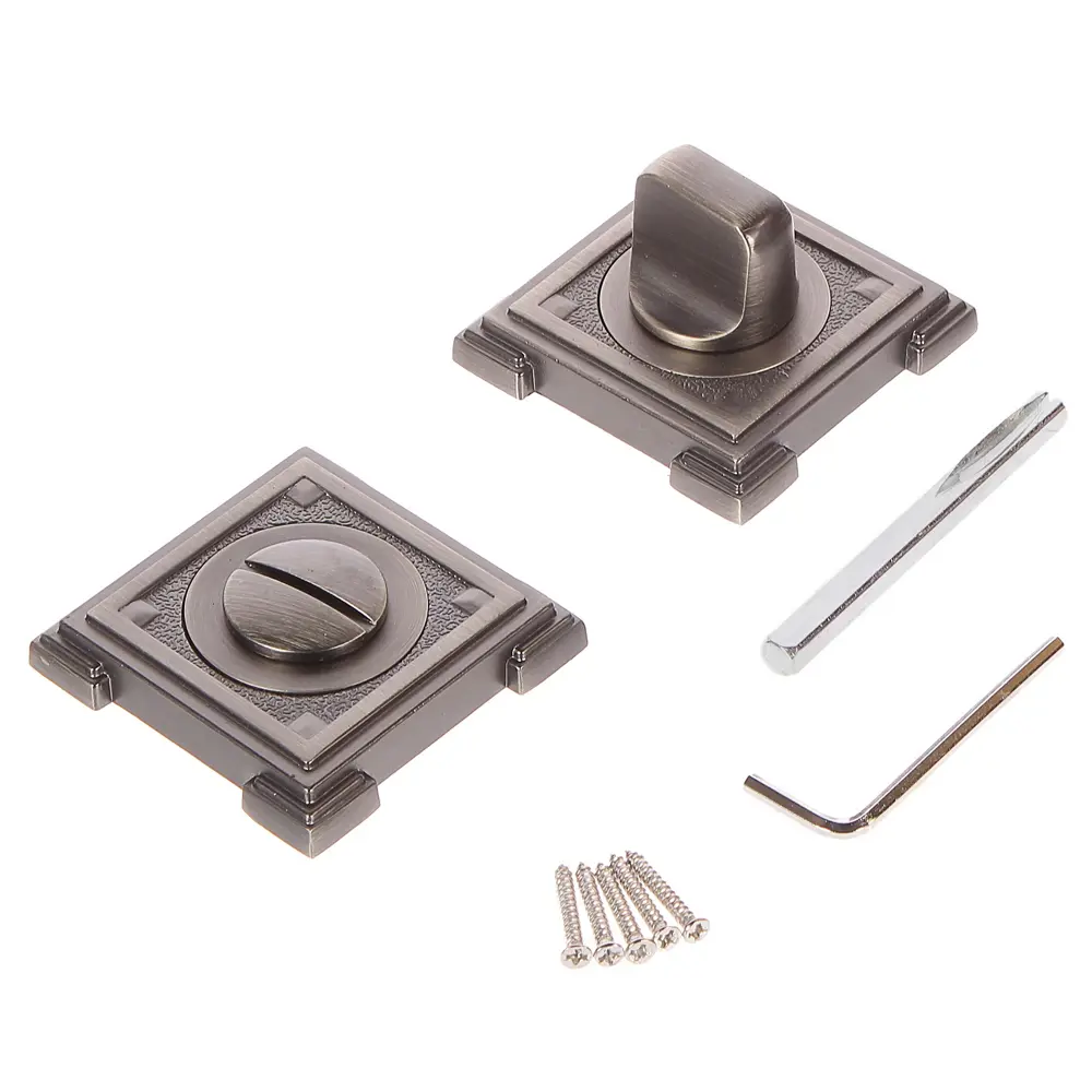 Фиксатор-вертушка для дверей Inspire ЦАМ цвет бронзовый STLM-2066234 - Вид №1