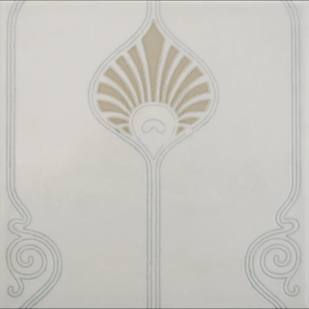 Плитка настенная Нефрит-Керамика Мемо Флора Пашмин 20x20 см 0.8 м² цвет оливковый STLM-2139238