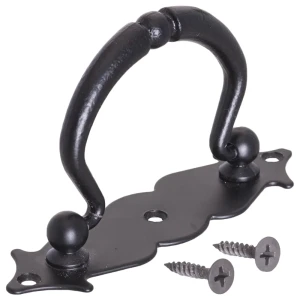 Мебельная ручка-скоба Amig 101 92x30x1.5 мм чёрный