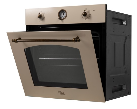 5355968 Электрический духовой шкаф Oasis D-MER(V) бежевый STDN-0101684 - Вид №8