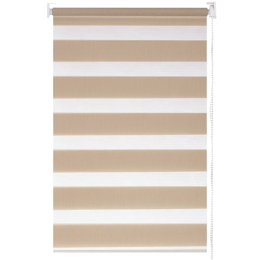 Штора рулонная день-ночь Inspire 40х160 см цвет бежевый STLM-2189030