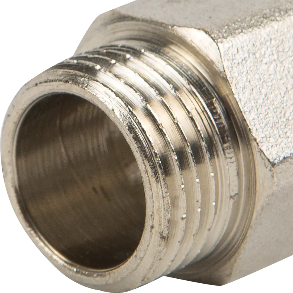 Удлинитель Valtec 1/2"х30 мм внутренняя-наружная резьба никелированная латунь STLM-2092009 - Вид №1