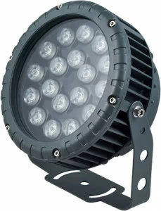 Уличный светильник светодиодный ландшафтный 23 см RGB Feron 32148 FERON  00-3956056 Серебро;серый