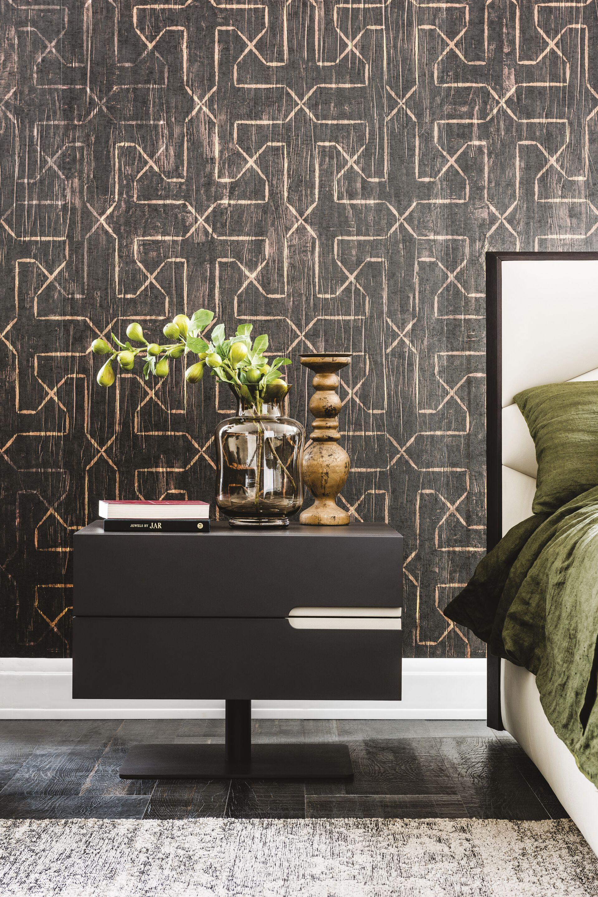 Деревянная тумбочка с ящиками Cattelan italia Ciro ARCH-00037712 - Вид №2