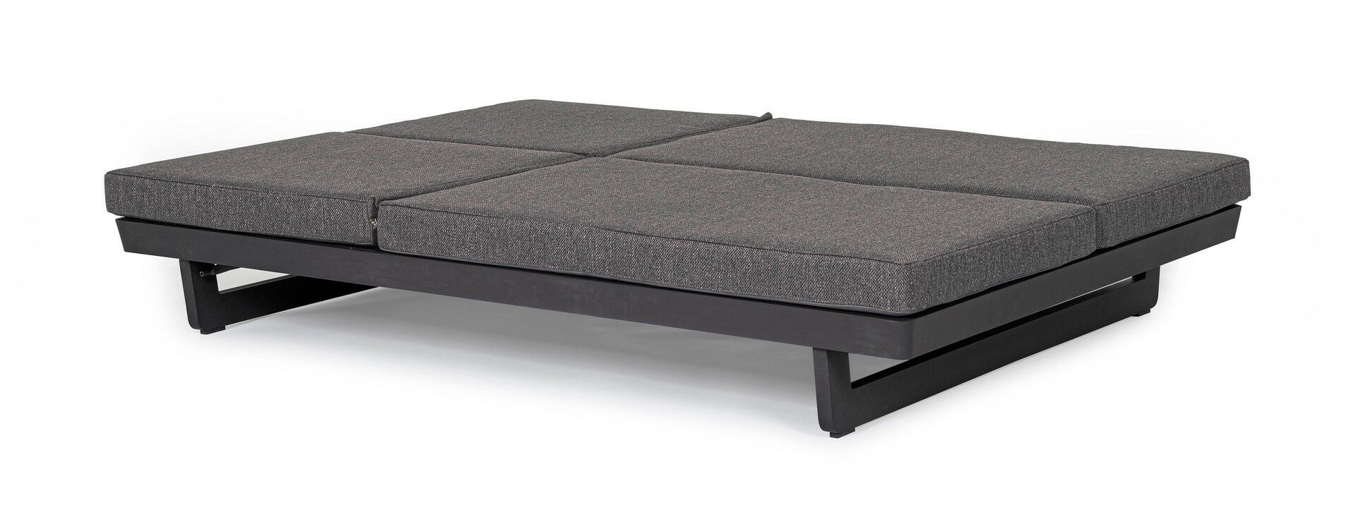 Двуспальная Садовая кровать с откидной спинкой из ткани BIZZOTTO Infinity ARCH-00146057 - Вид №28