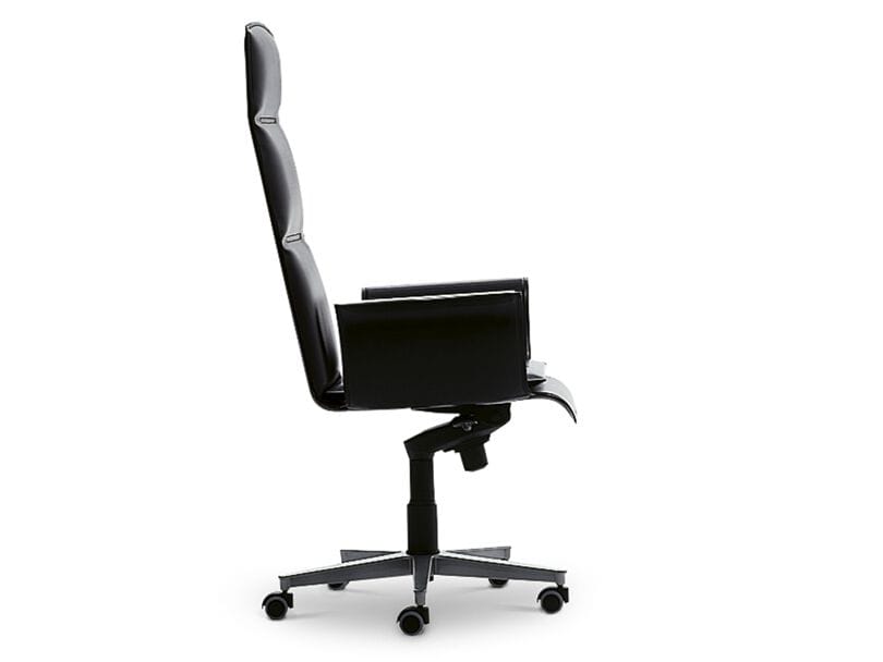 Кожаное вращающееся офисное кресло с высокой спинкой i 4 Mariani ARCH-00131798 - Вид №4