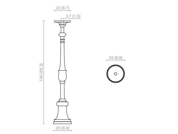 Мраморный подсвечник Kreoo TREASURE LUXURY ARCH-00140062 - Вид №4