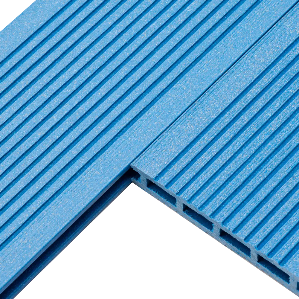 Террасная доска ДПК MultiDeck цвет Лазурь 3000x140x22 мм. Вельвет 0.42 м² МУЛЬТИДЕК STLM-2001310 - Вид №4