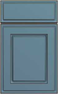 Фасады для кухни Патина Фрезеровка «Бостон» 702 Голубой SIST2878-6105