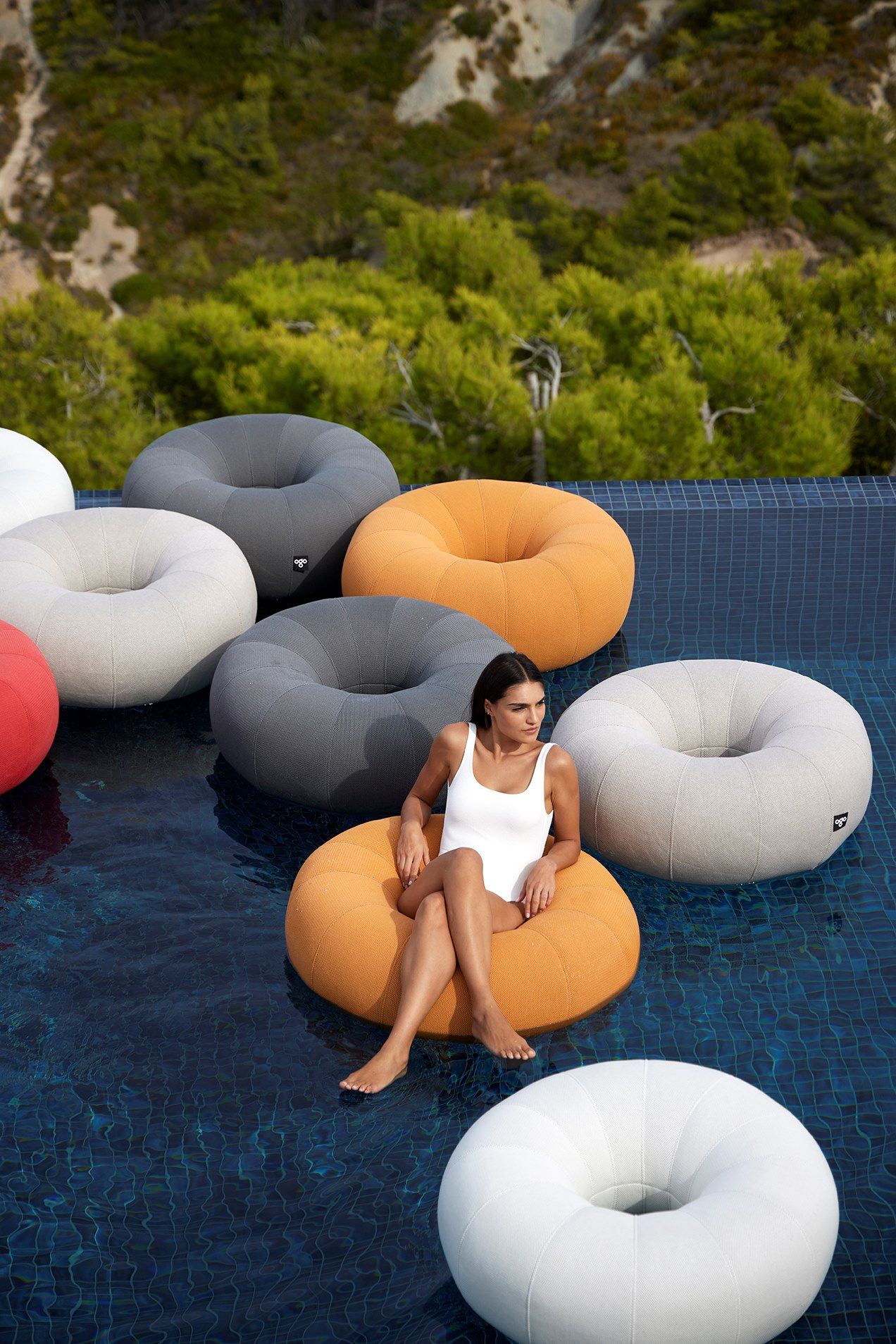 Круглый низкий садовый столик OGO Don Out ARCH-00095584 - Вид №18