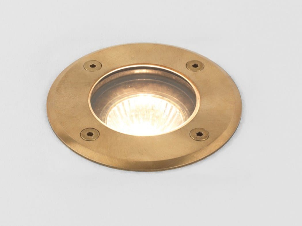 Наружная латунная светодиодная лампа с диммером Astro Lighting GRAMOS ROUND ARCH-00105308 - Вид №1