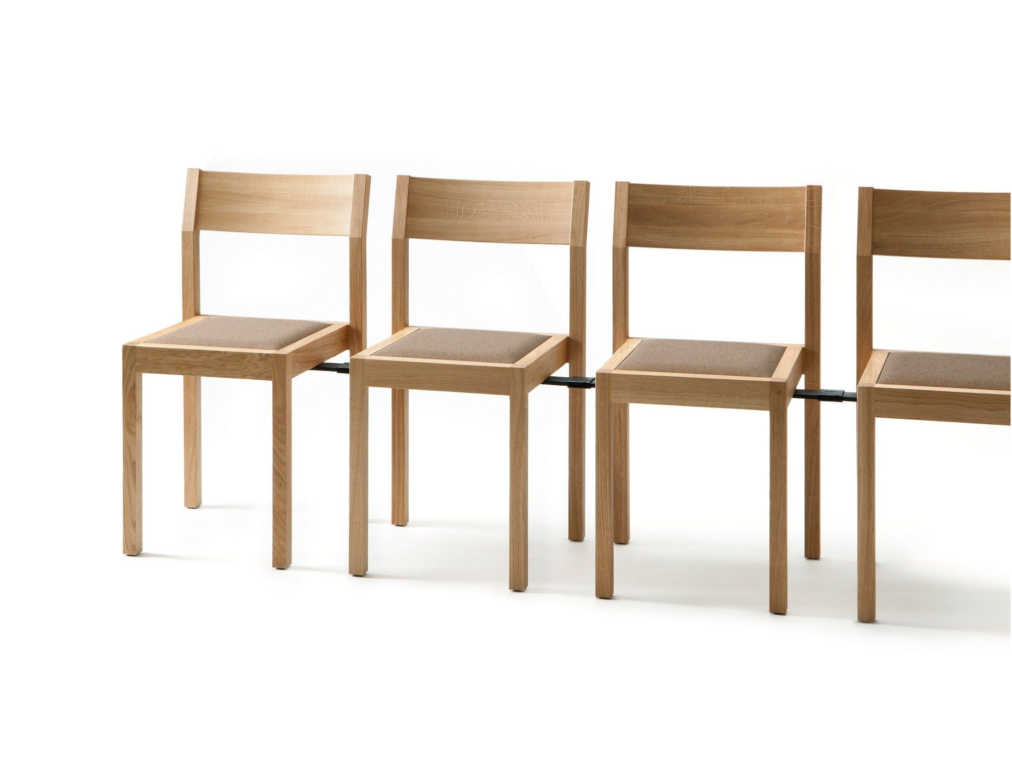 Деревянный мягкий штабелируемый стул Nikari семинар ARCH-00077208 - Вид №6