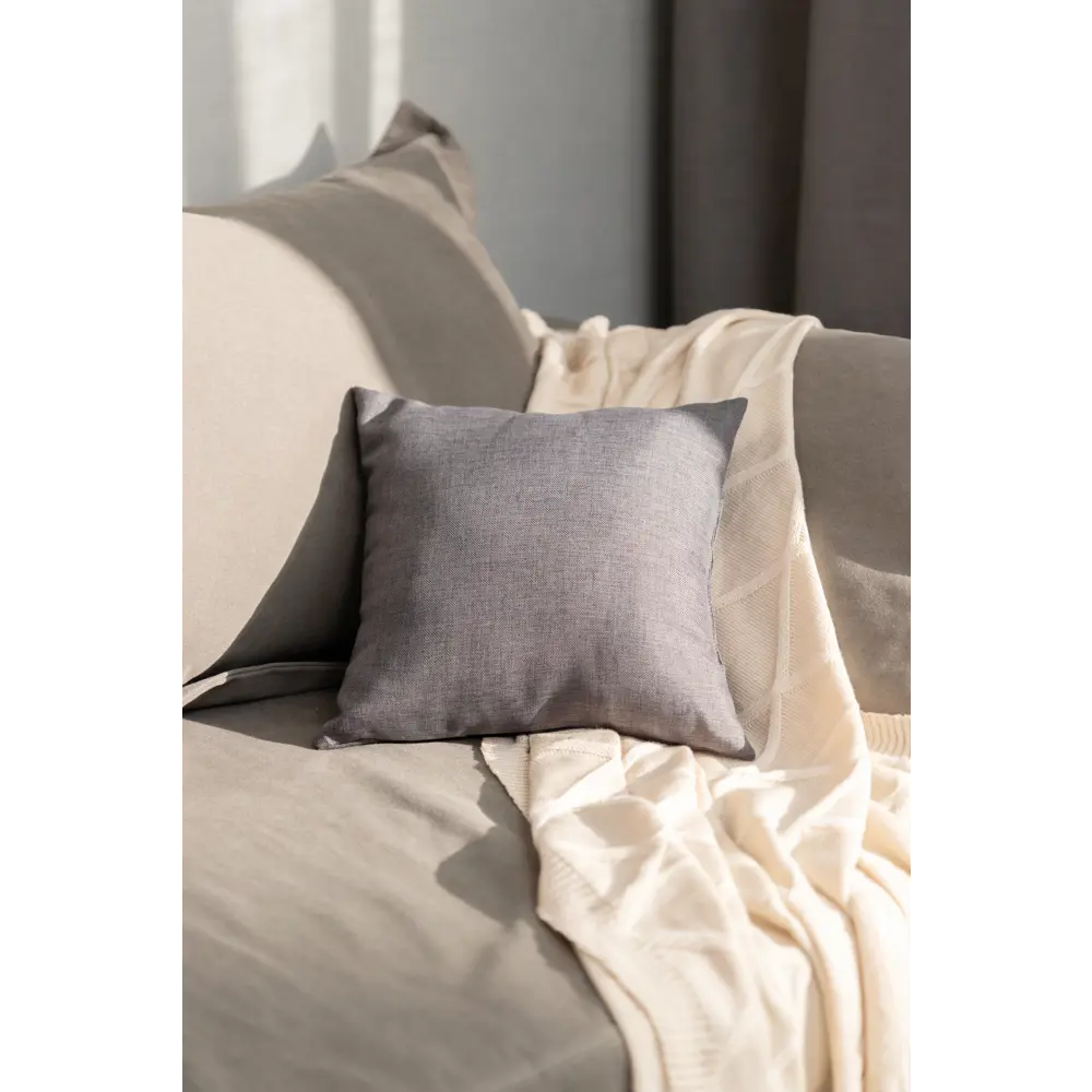 Подушка Inspire Looks 40х40 Dark Grey Тem Серая STLM-2079693 - Вид №4