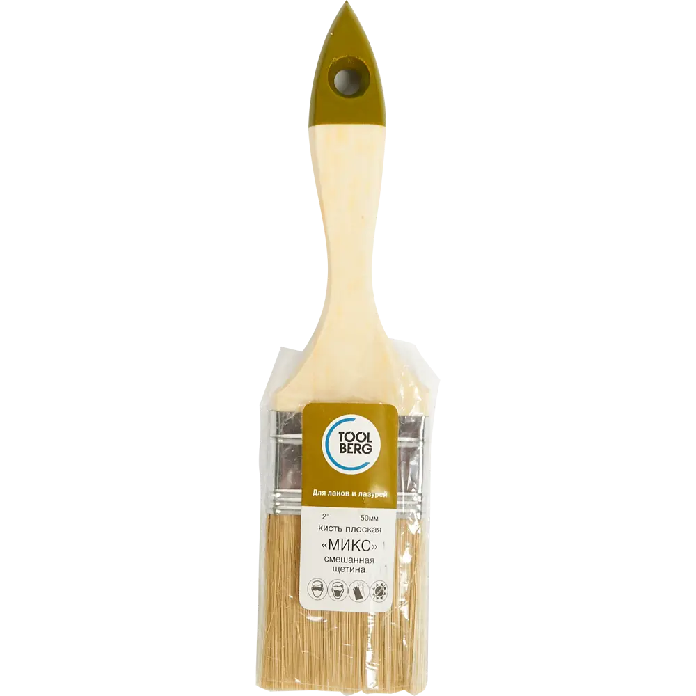 Кисть плоская «Микс» 480 T4P 50 мм Т4Р STLM-2209789 - Вид №2