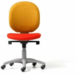 Diemme Регулируемое по высоте офисное кресло из ткани с 5 спицами Bingo