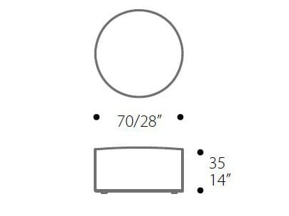 Пуф ERBA ITALIA LULÙ ARCH-00107667 - Вид №2