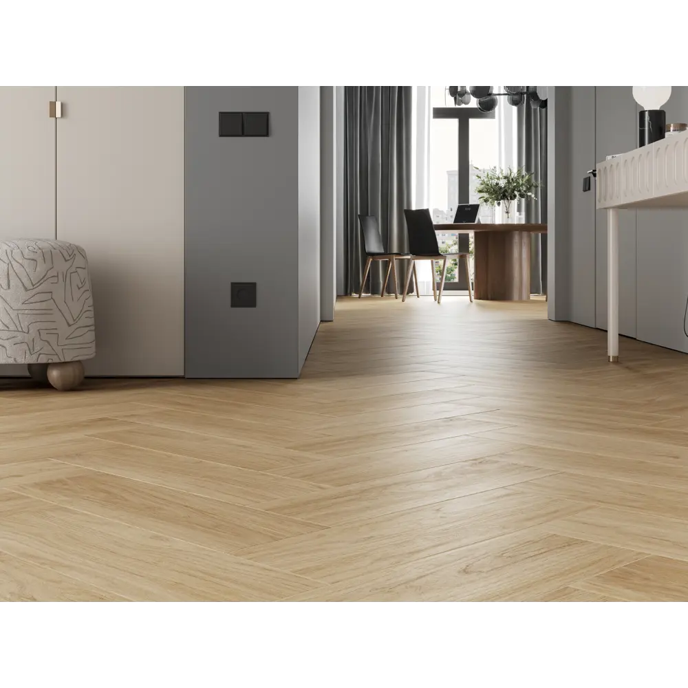 Глазурованный керамогранит Way 20x60 см 1.2 м² матовый цвет бежевый Santreyd STLM-2019758 - Вид №4