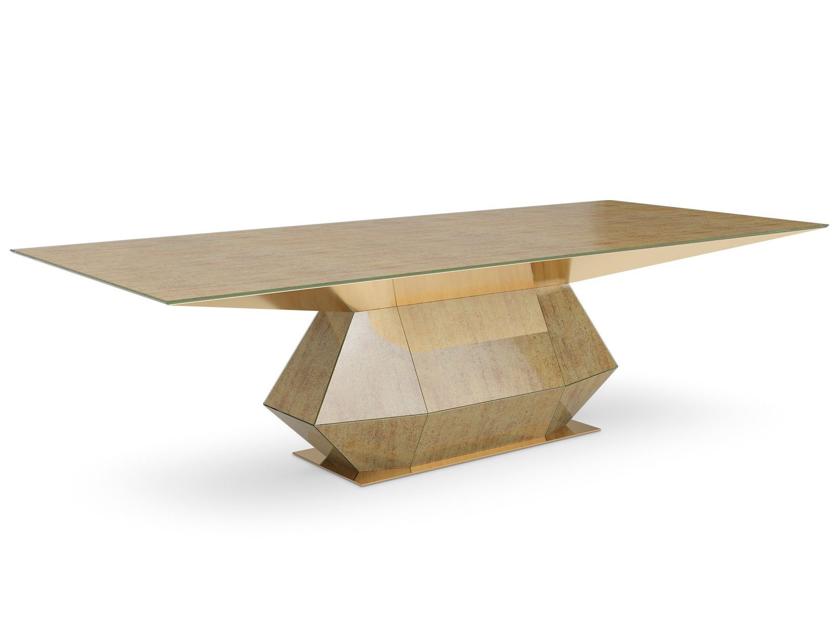 Прямоугольный стеклянный стол Sicis бриллиант ARCH-00133092