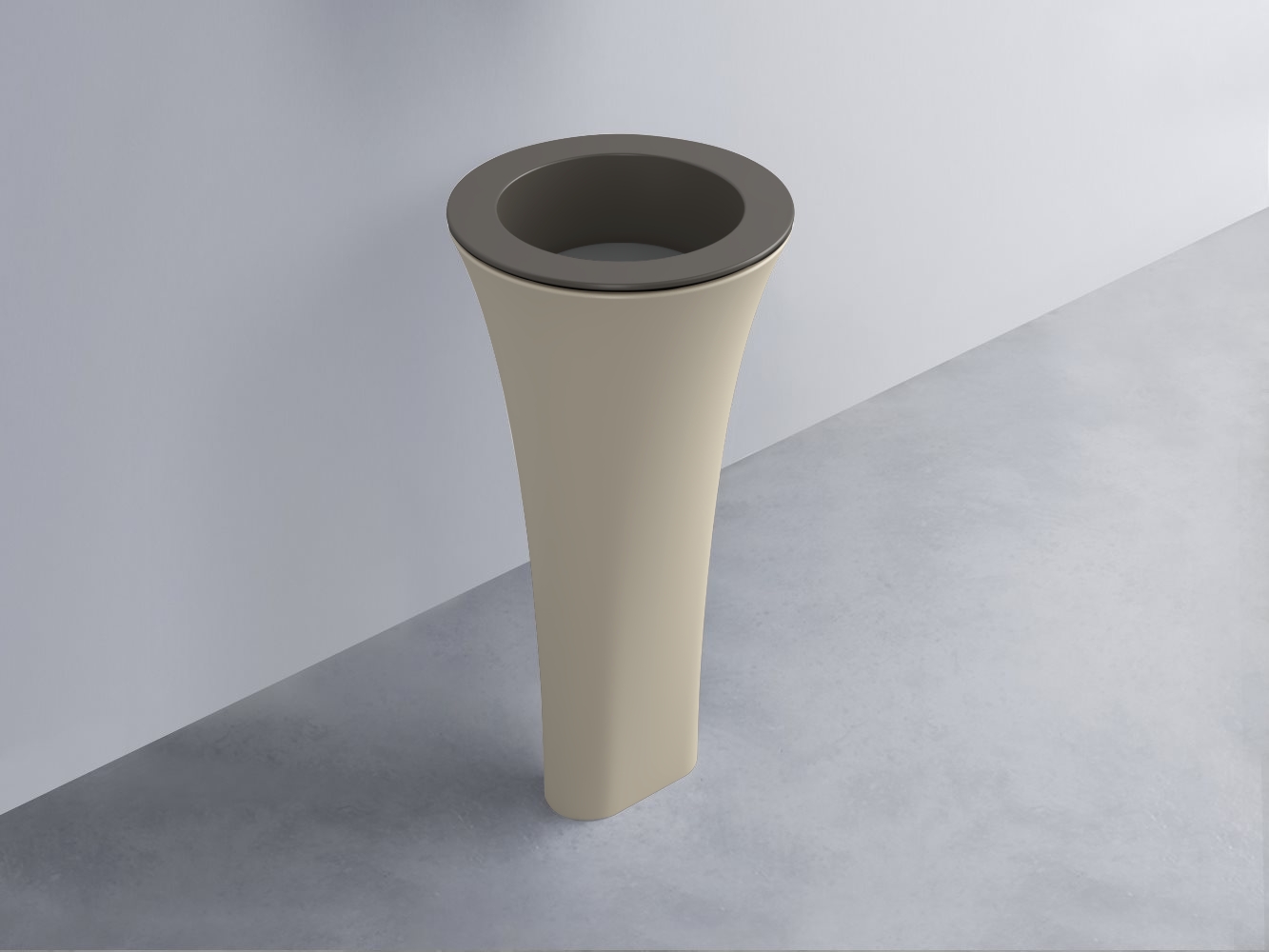 AMLA45-FN+AMPILT-CM+AMCOLT-LN Раковина Amedeo Tondo отдельностоящая cielo Enjoy + Amedeo Ceramica Cielo