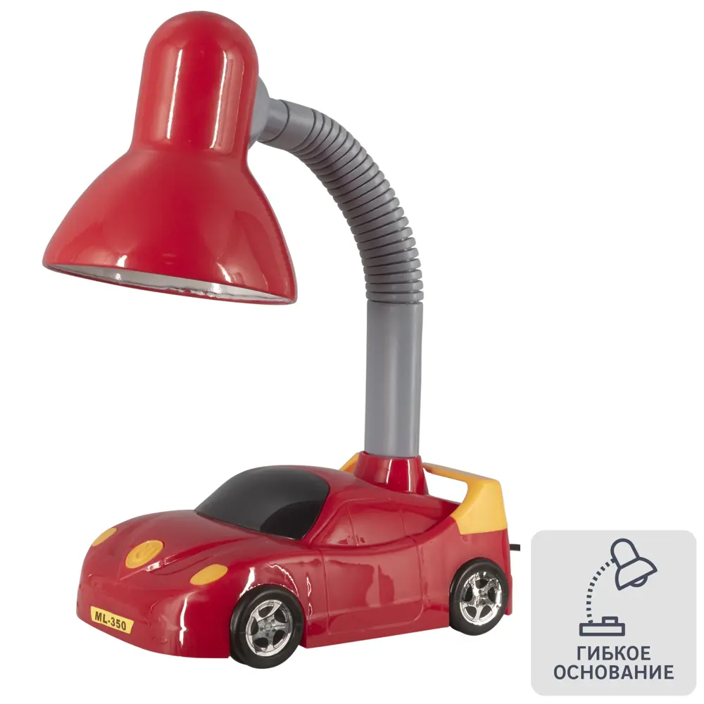Светильник настольный «Car» KD-383 1хЕ27х40 Вт, цвет красный CAMELION STLM-2029257