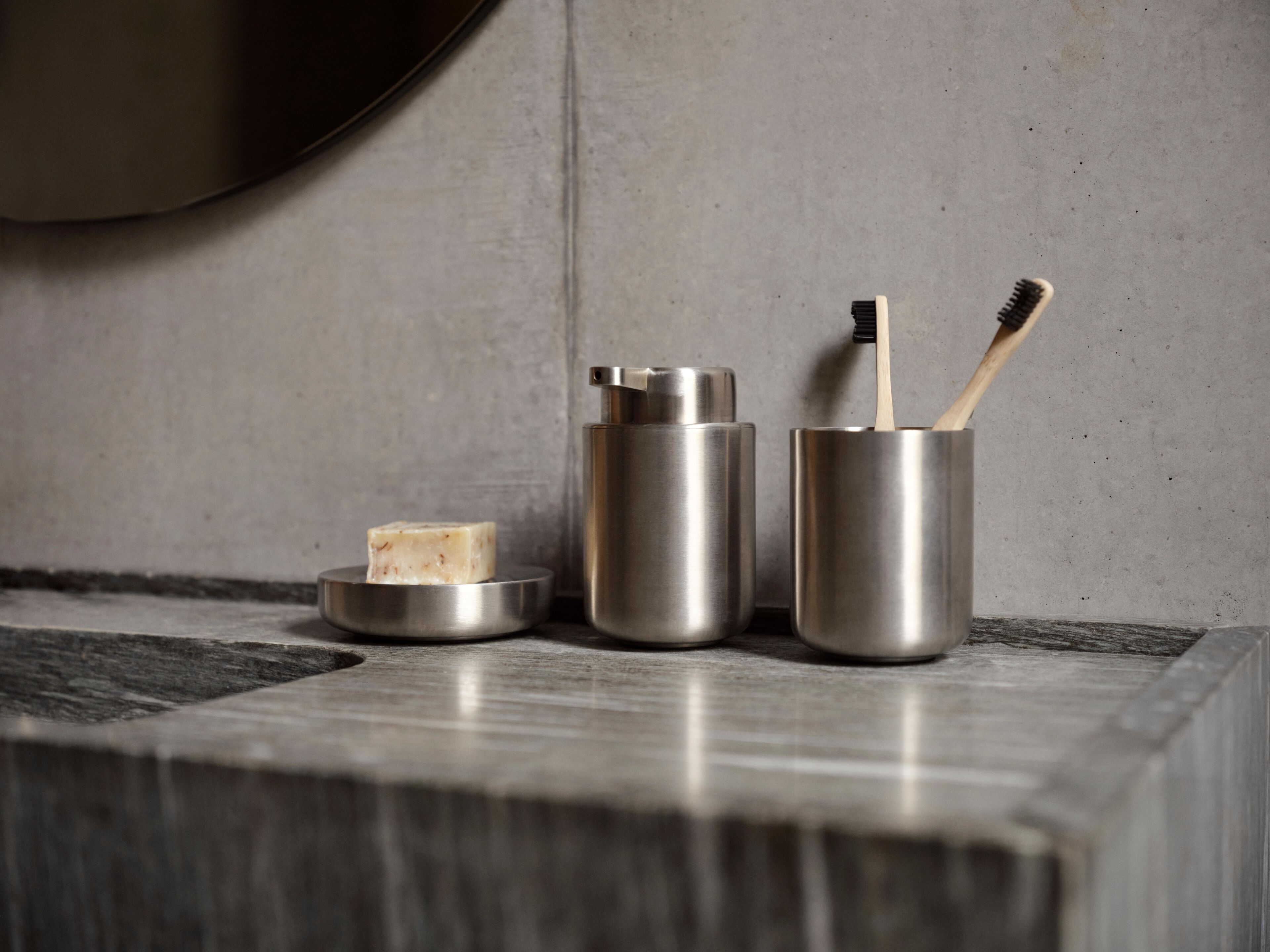 Подставка для мыла из нержавеющей стали ZONE DENMARK Ume ARCH-00044423 - Вид №1