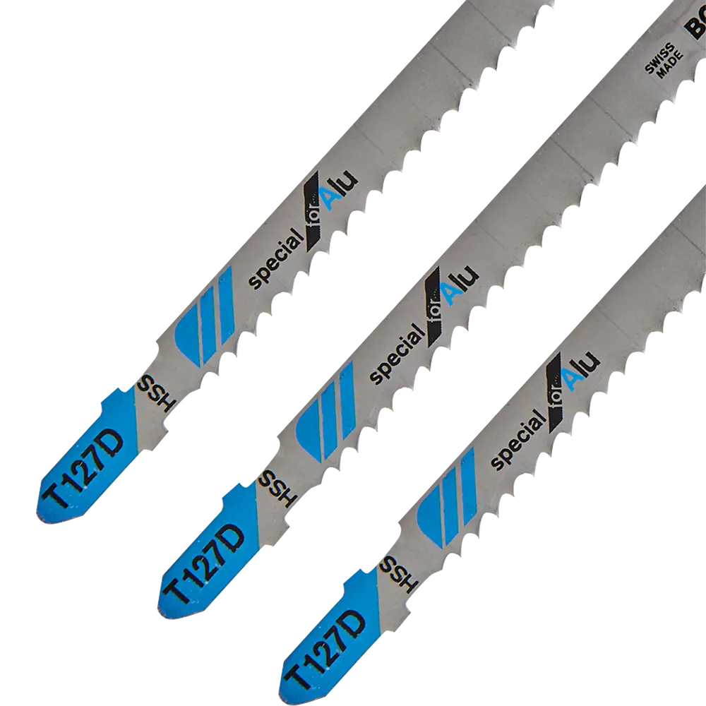Пилка для электролобзика по металлу Bosch T127D чистый рез, 3 шт BOSCH PROFESSIONAL STLM-2101810 - Вид №2