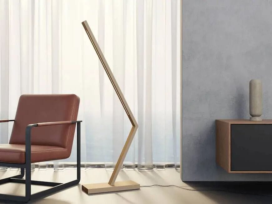 Деревянный торшер Radis BOW ARCH-00122590