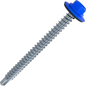 Кровельные саморезы STANDERS RAL5005 сверлоконечные синие 4.8x51, на вес (около 160 шт./кг) 82182096 STLM-2097243