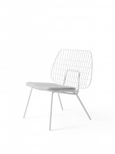 9500639 MENU WM String Lounge Chair Белый