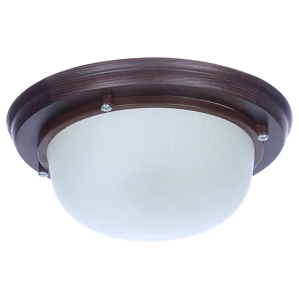 Светильник для сауны круглый 1xE27x60 Вт цвет венге IP65 ЗАВОД ЭЛЕТЕХ STLM-2171398